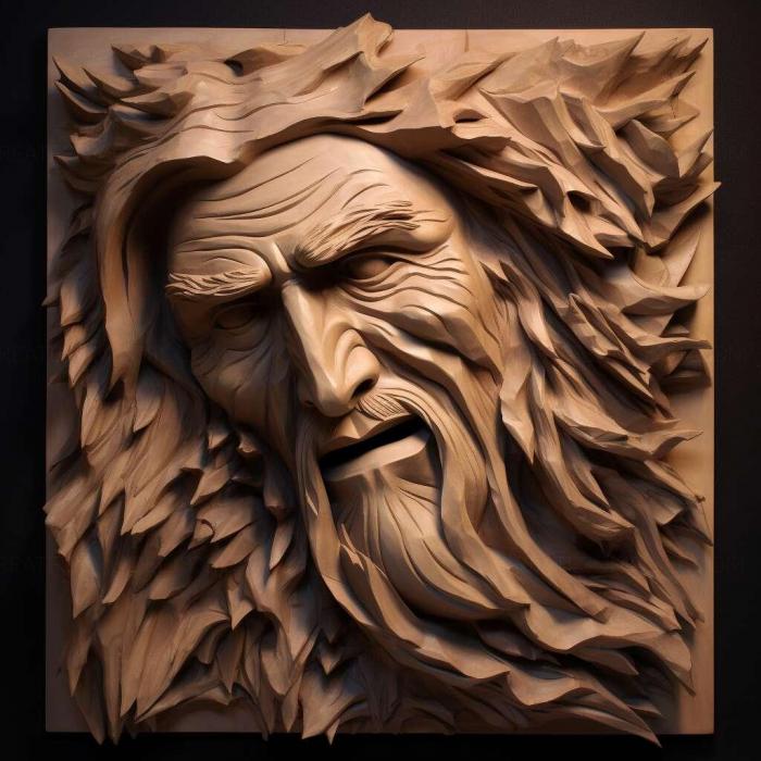 نموذج ثلاثي الأبعاد لآلة CNC 3D Art 